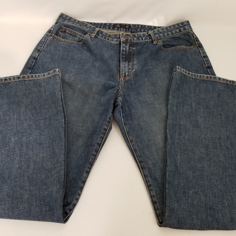 J. Crew Jeans Straight 14 Medium Wash